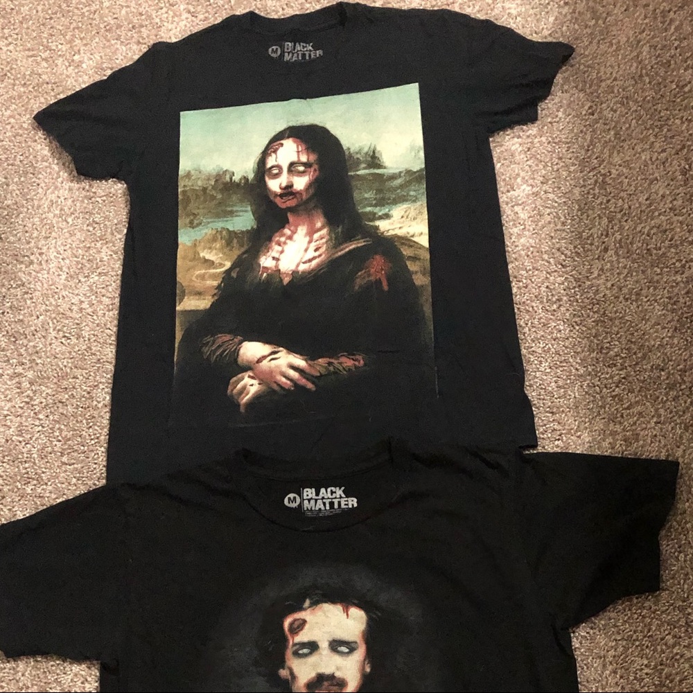 Black Matter T-Shirts. Both size Medium.